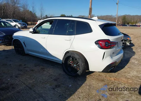 2022 BMW X3 xDrive30I z USA, uszkodzony, nr VIN 5UX53DP07N9K37239